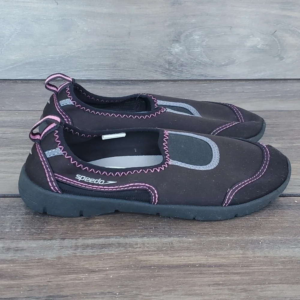 Speedo Kids Girls Water Shoes Loafer Flats sz S 5/6 outdoor